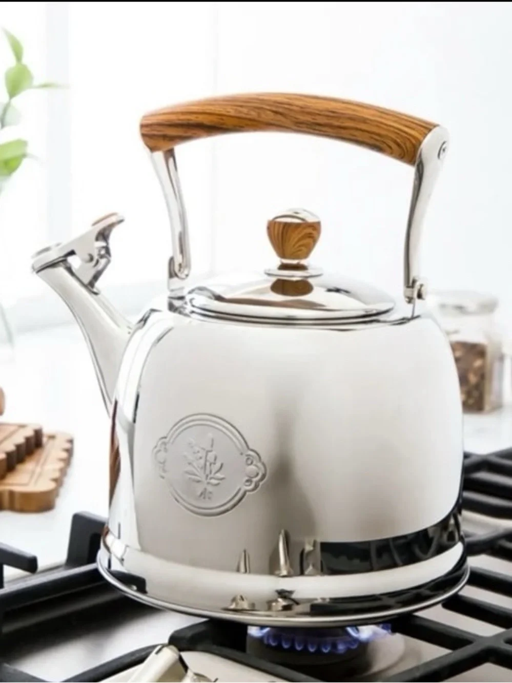 Stainless Steel 1.8-Quart Tea Kettle- The Pioneer Woman
